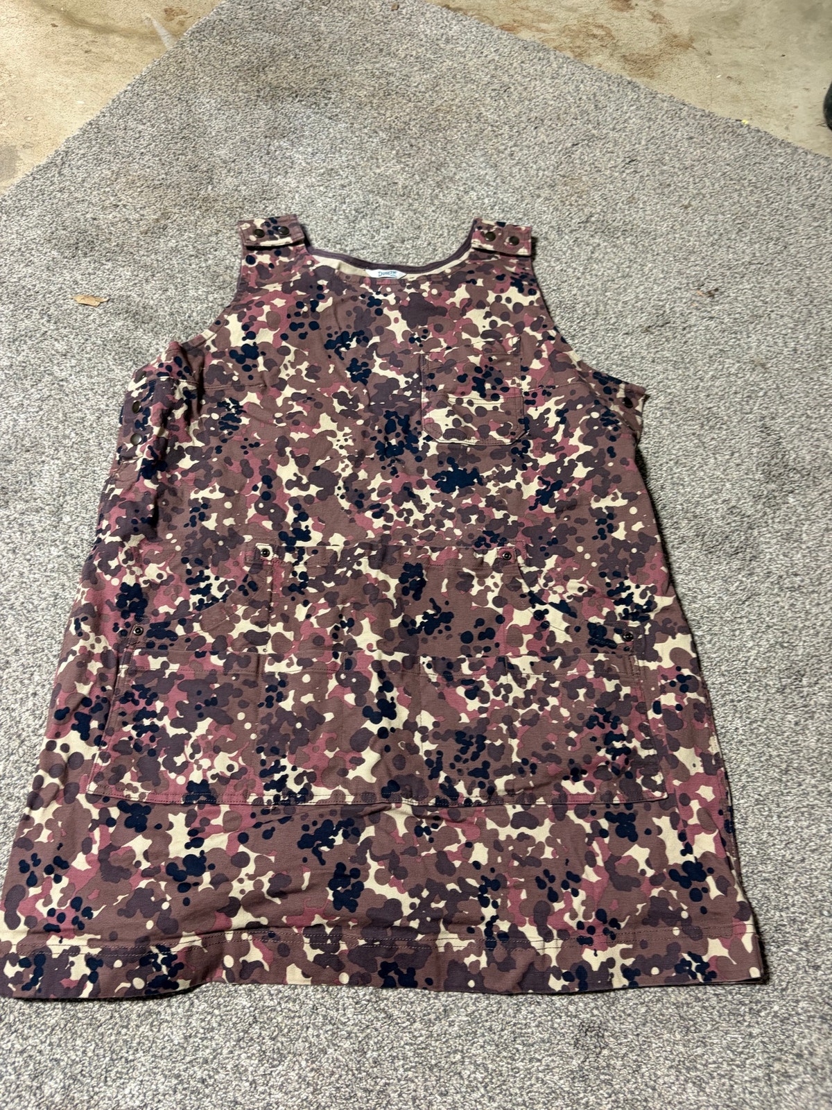 Duluth Trading Co Womens Xl Denim Jumper Dress